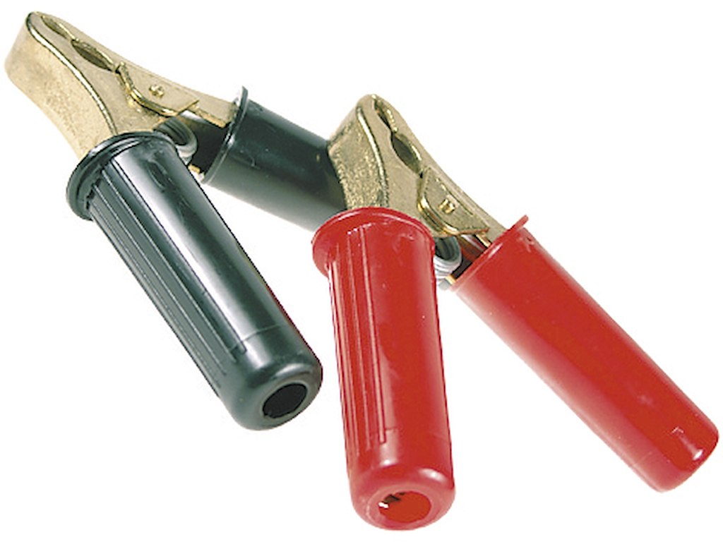 Startkabeltang stor - rød