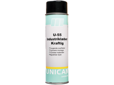 Unican U-55 Industriklæber 500ml