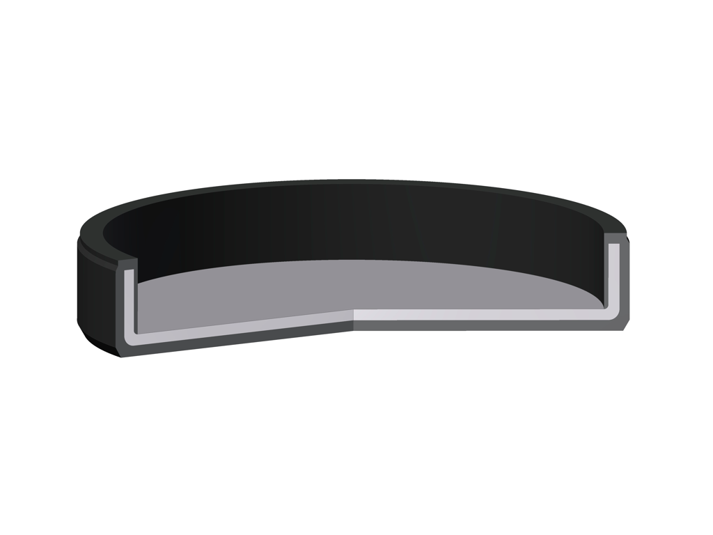Endedæksel 85x10mm RCA NBR-70