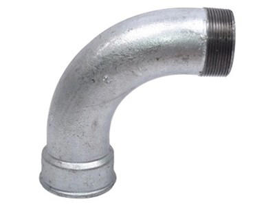 Bøjning 1-1/2"galv M/N