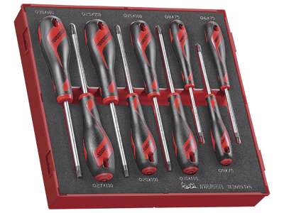 Skruetrækkersæt TX TED909TXN Tengtools