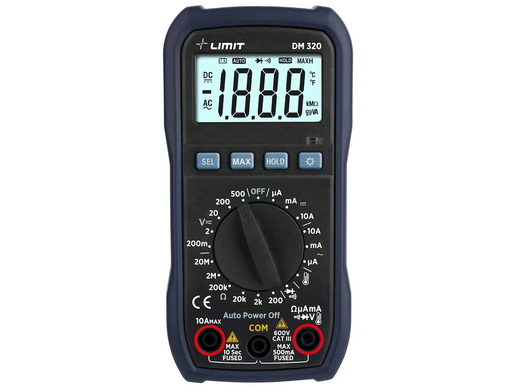 Multimeter Limit DM 320