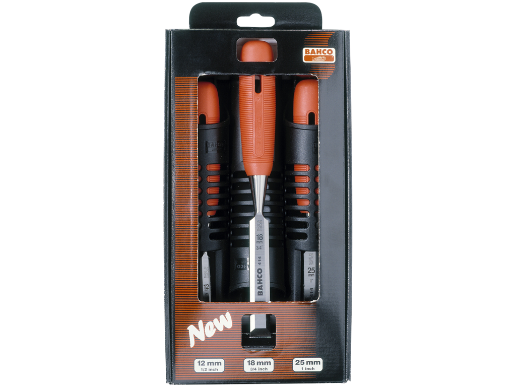 Stemmejernsæt 414-S3-EUR 12-18-25mm