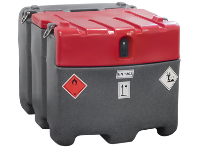 Diesel tank m/12V pumpe 425 ltr.