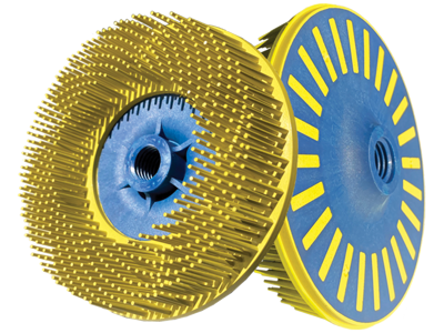Renserondel 115x38mm Bristle gul K 80