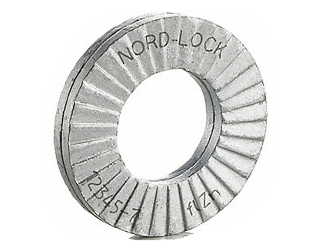 Nordlocklåseskærmskive 12mm Delta beh.