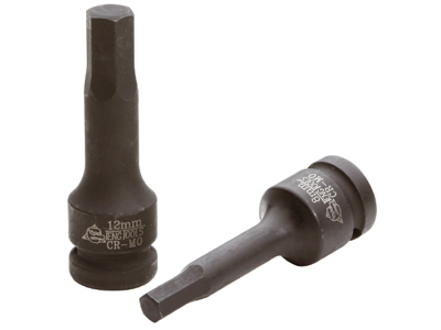 Slagtop 1/2"-17mm unbraco Lang Tengtools
