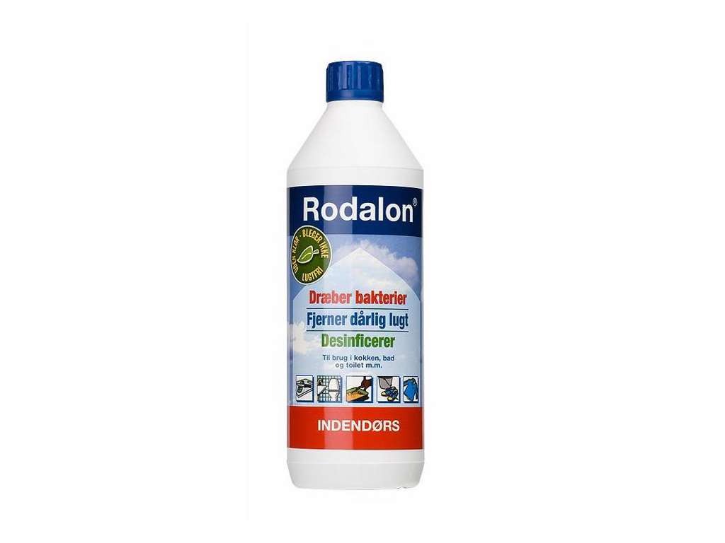Rodalon indendørs 1 ltr. Rød