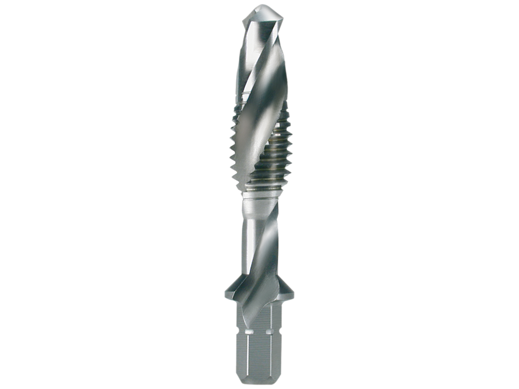 Kombitap HSS M6x1.0 Lang m. bit-skaft