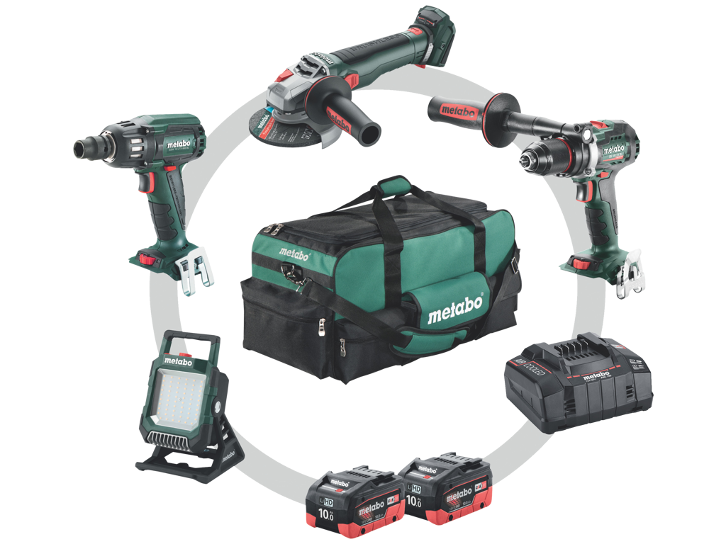 Akku Kombisæt Metabo 18 V 4 maskiner