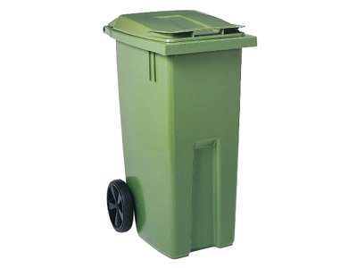 Affaldsbeholder 140 ltr. Grøn