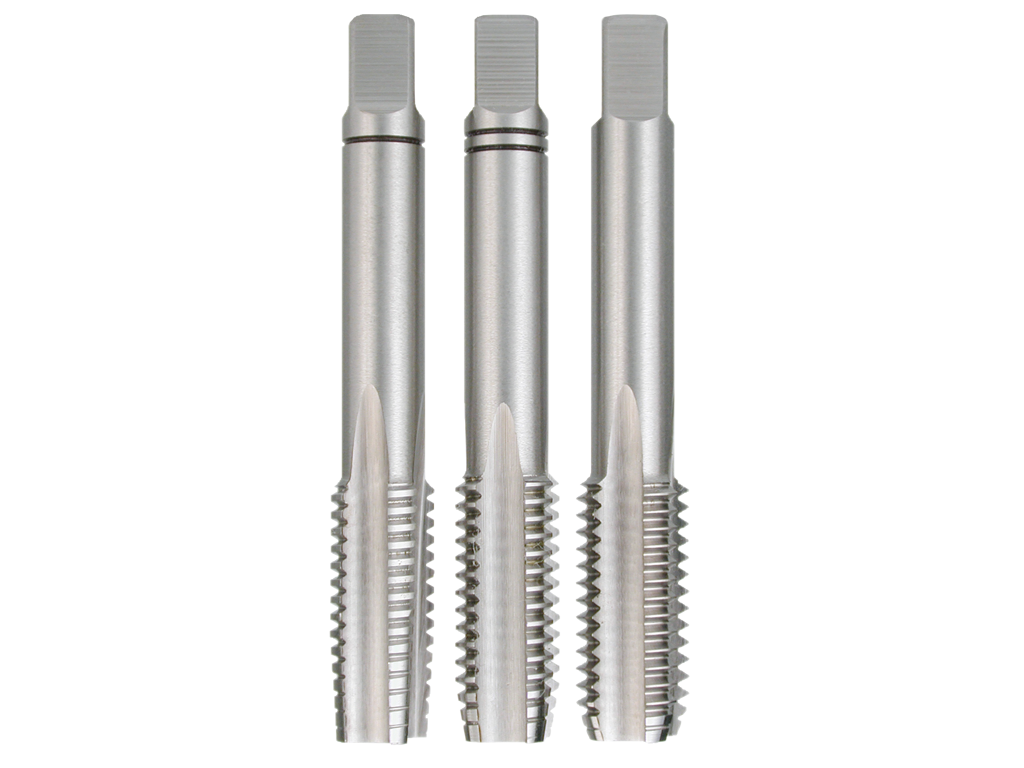 Tapsæt 1/2" BSW HSS (spids, mellem,bund)