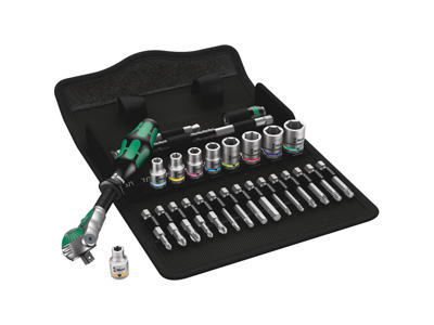 Topnøglesæt 1/4" Wera 8100SA9  Zyklop