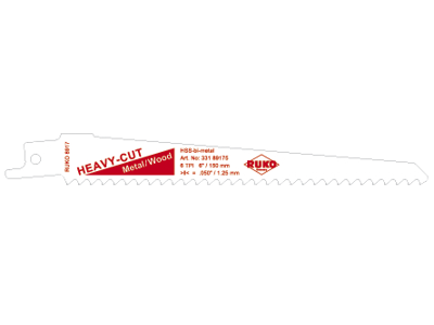 Bajonetsavklinge 150 x 0,9 mm BIM 6T
