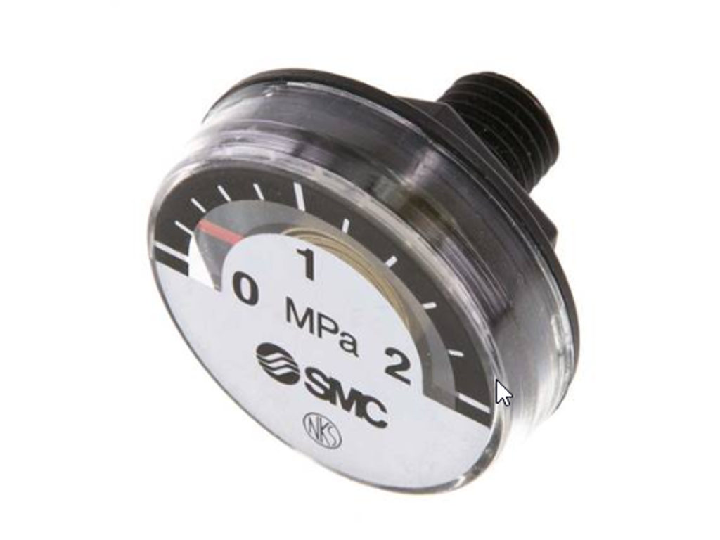 Manometer 0-20bar SMC G27-20-R1