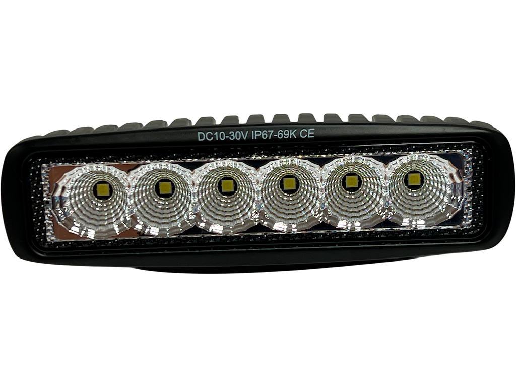 Arbejdslygte LED 18Watt 12/24 volt