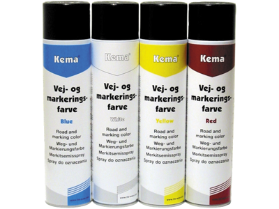 Stribemaling Gul 600ml Kema