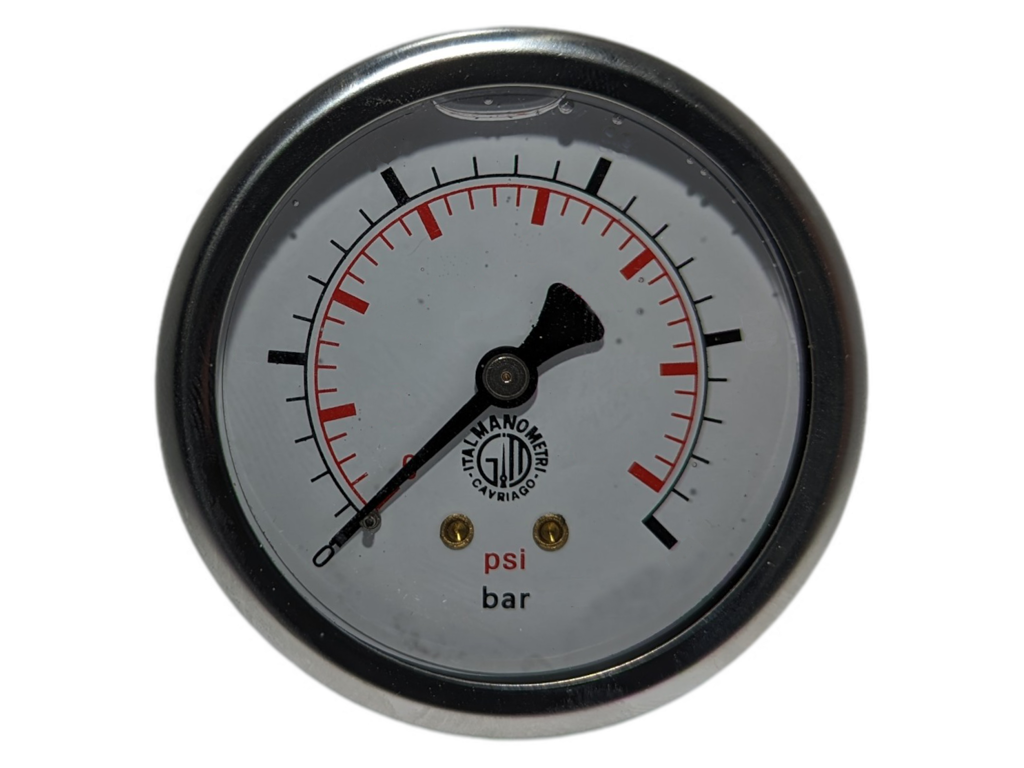 Manometer G63 0-100 bar 1/4RG bagud