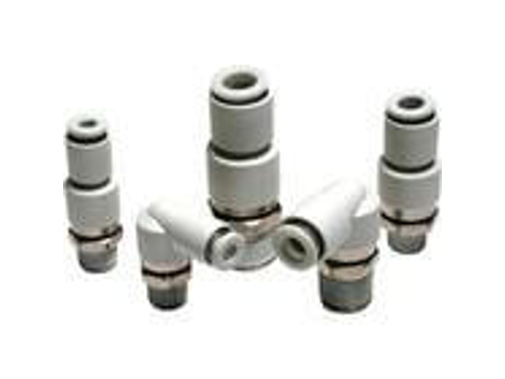 Luftfittings 4 x M5 u/rg rotation vinkel