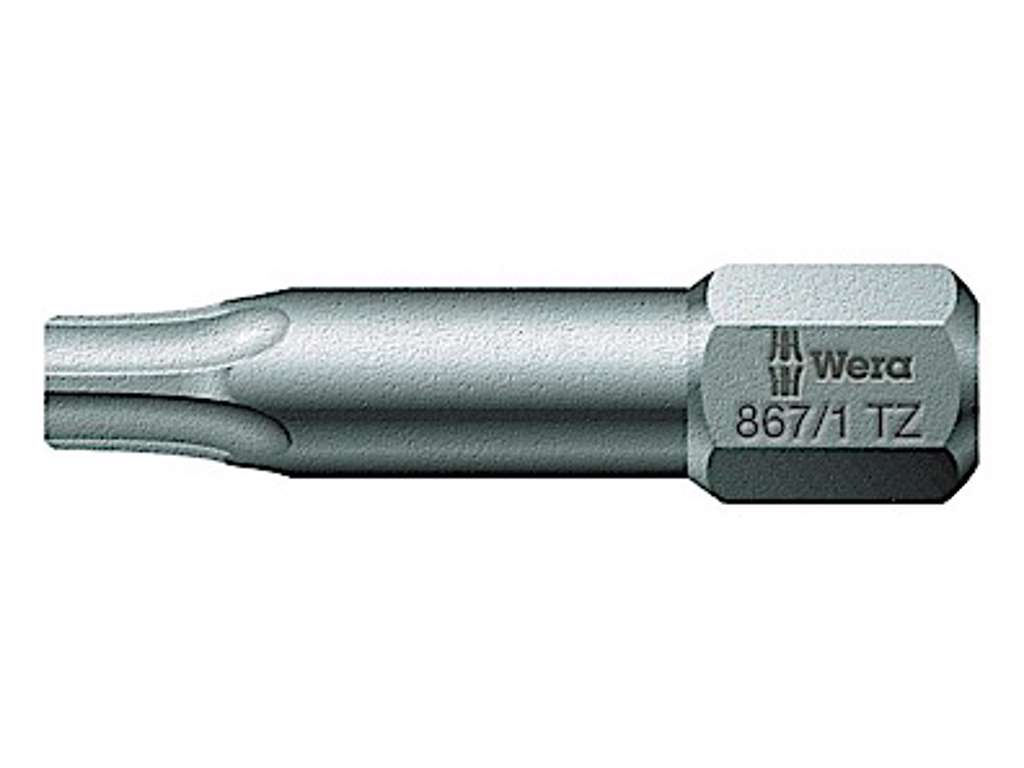 Torx Bits Wera 867/1 TZ - Længde 25mm