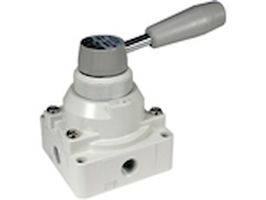 SMC VH312-F03 mekanisk ventil 4/2 - 3/8"