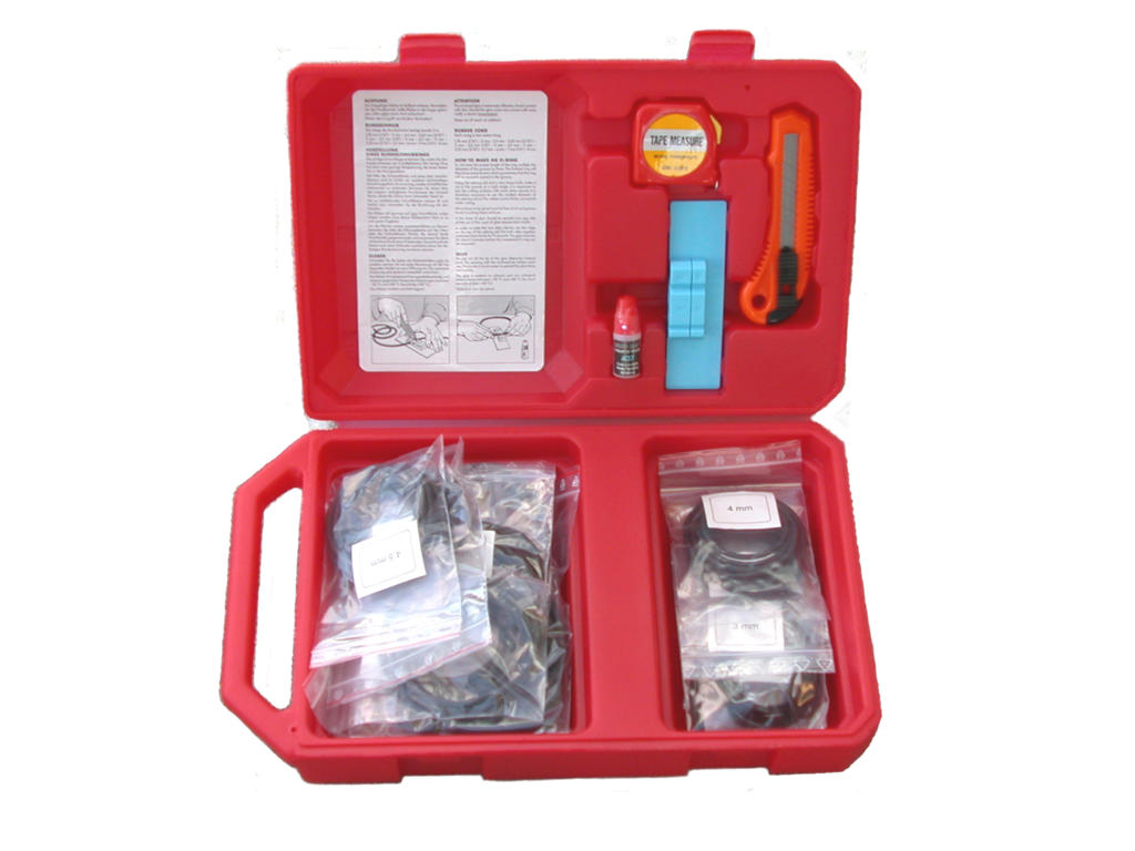 O-ringssnorsortiment rep.sæt m/lim