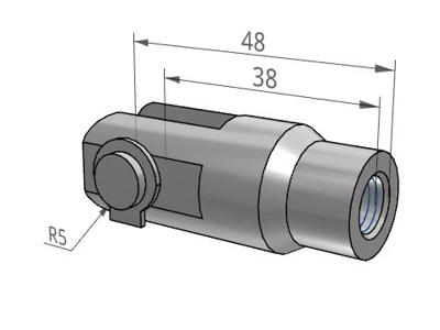 SMC Y-032B Gaffelled for CM cylinder
