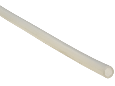Silliconeslange 4/7mm Transp.Hvid