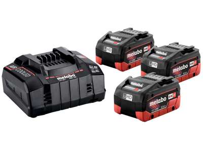 Batteripakke 18V 5,5Ah LiHD+lader Metabo