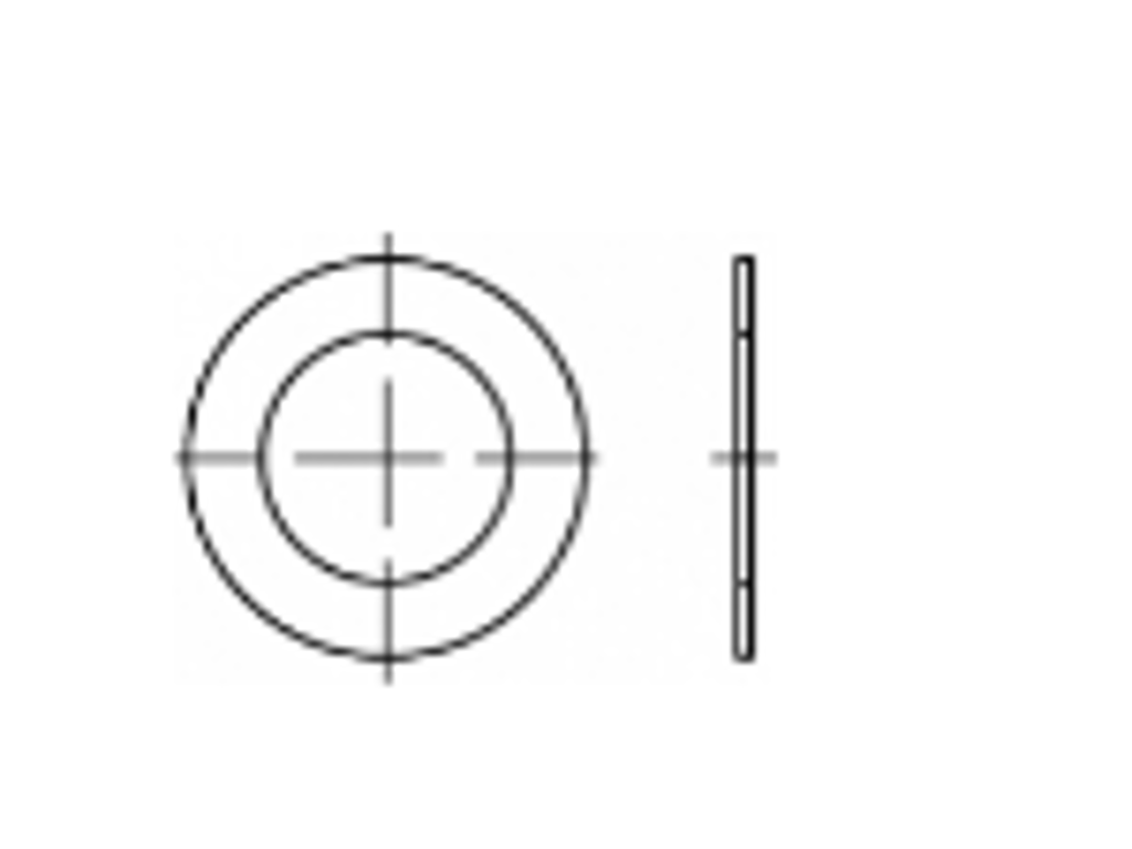 Stålshims 37x47x0,25mm