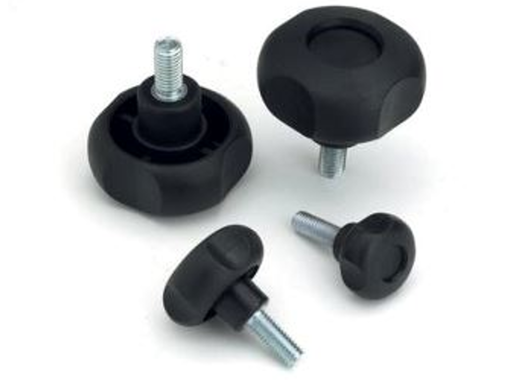 Fingergreb Ø30 M8x40mm sort  