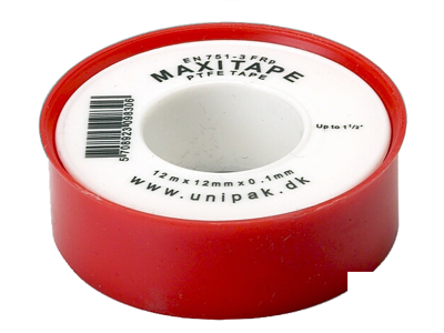 Teflontape maxi 12m x 12mm x 0,100mm