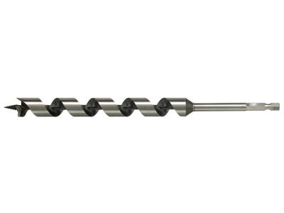 Sneglebor Ø32x400mm  for træ 3/8" sekskt