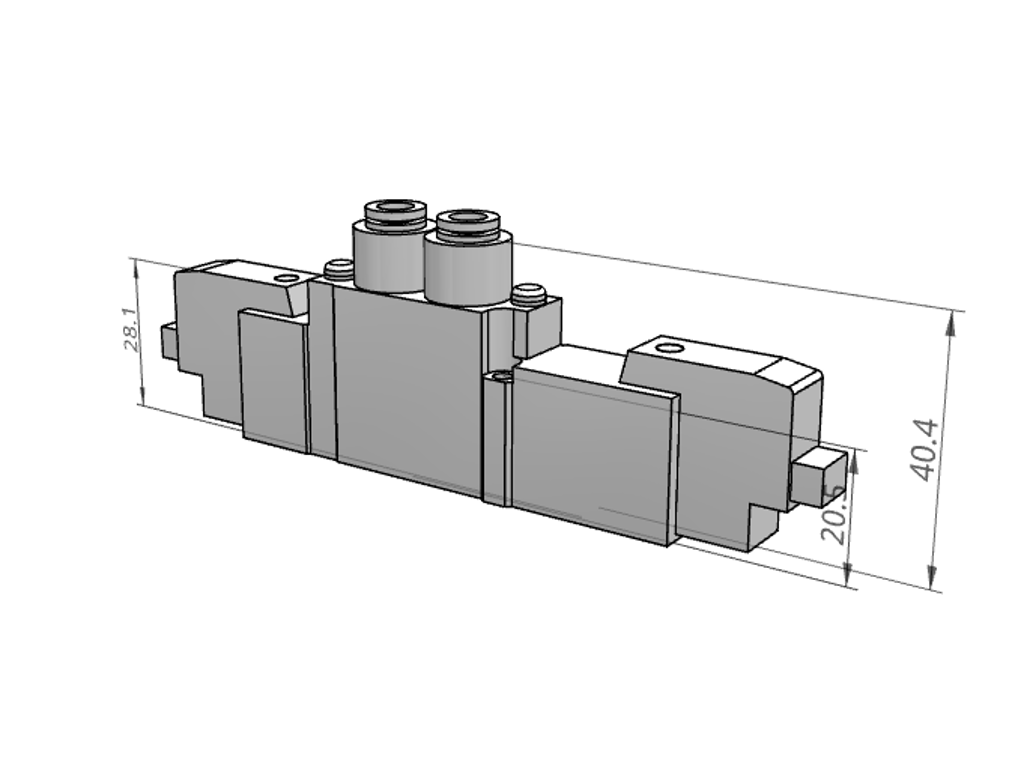 SMC SY5320-5LOU-C6F-Q Ventil