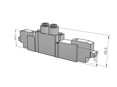 SMC SY5320-5LOU-C6F-Q Ventil