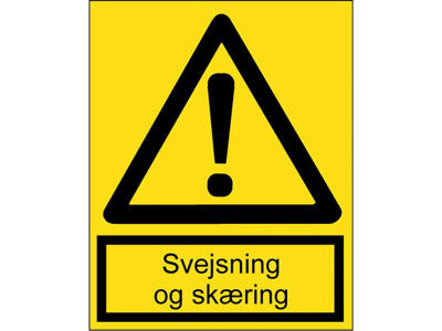 SVEJSNING OG SKÆRING