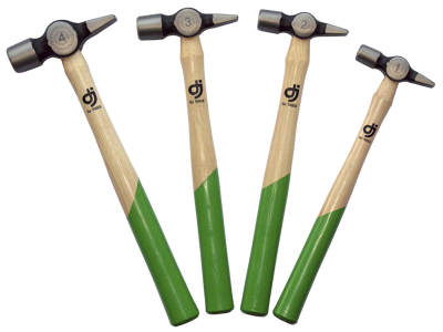Bænkhammersæt 4 str. DJ Tools