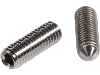 Pinolunbraco M8x30 A2 m/spids DIN914