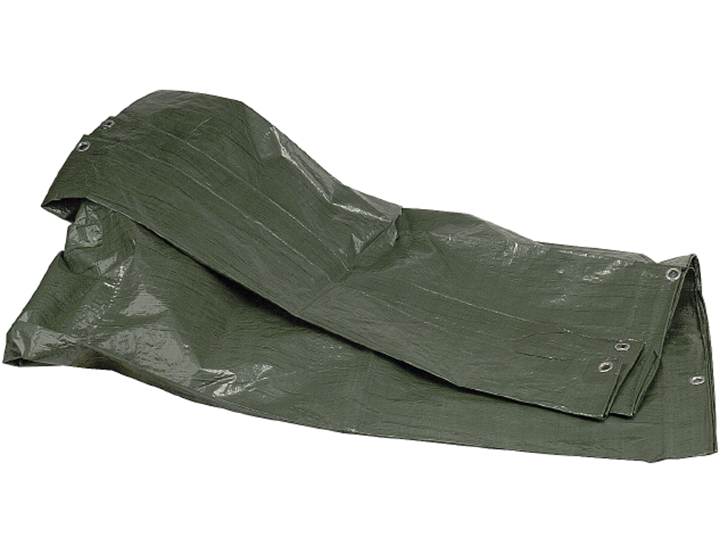 Presenning 5,4 x 7,2mtr. Grøn 80gr/m2