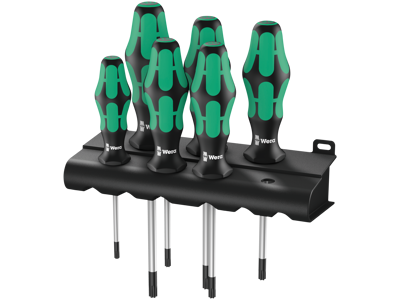Skruetrækkersæt Torx 367/6 Wera