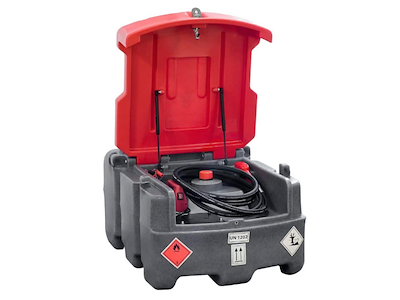 Diesel tank m/12V pumpe 250 ltr.