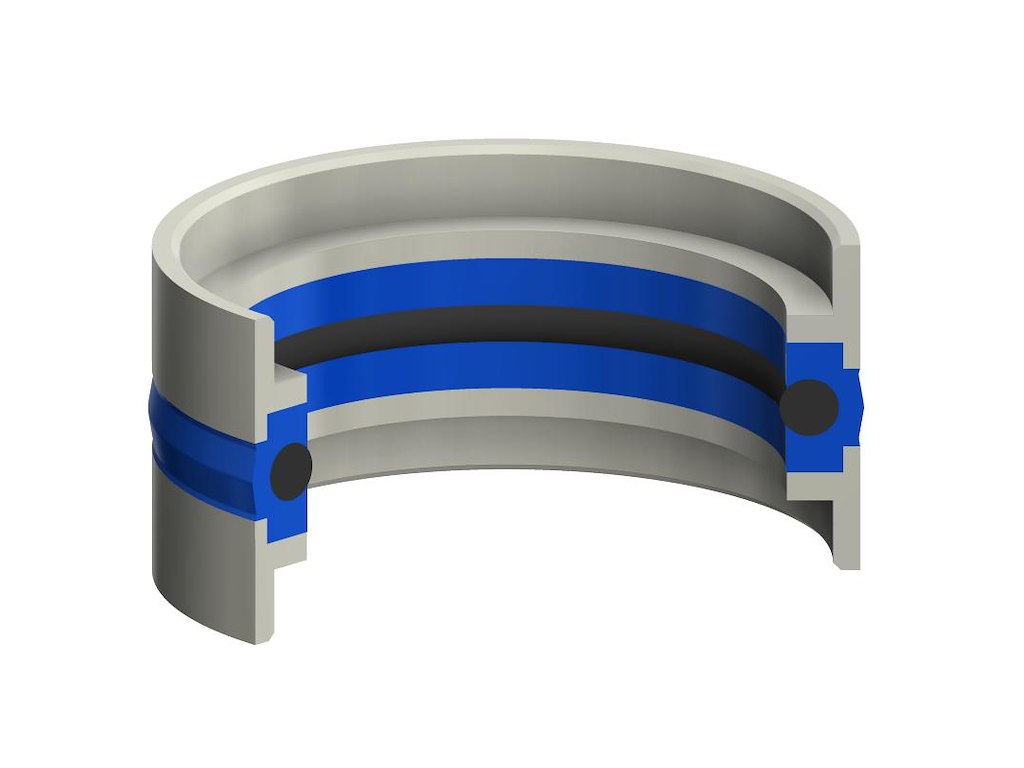 Stempelpakning 50x40x11/19mm dobb.