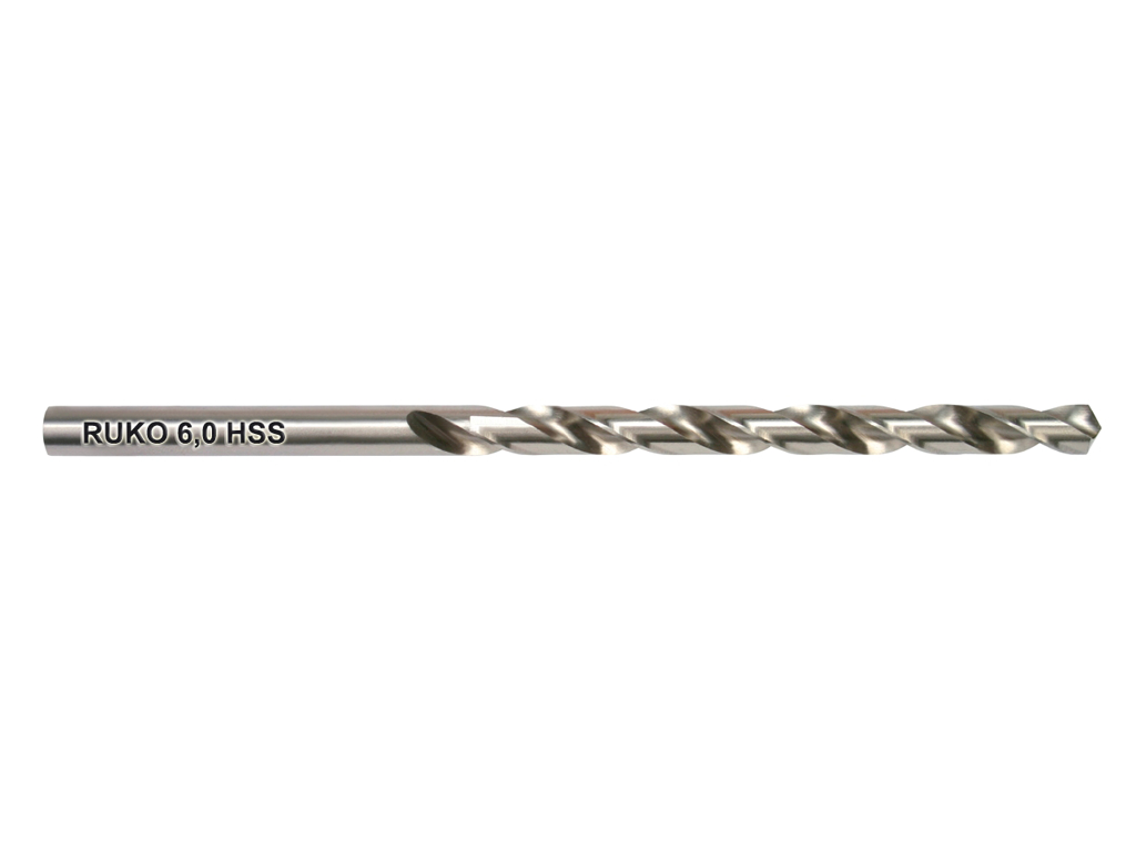 Bor 6,0mm langt HSS L=139mm