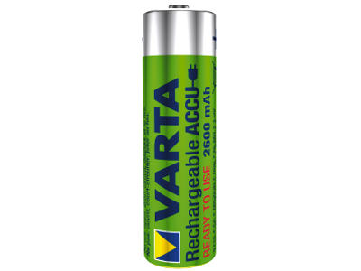 Batteri AA 2600 Genopl. MAH pk.4 stk