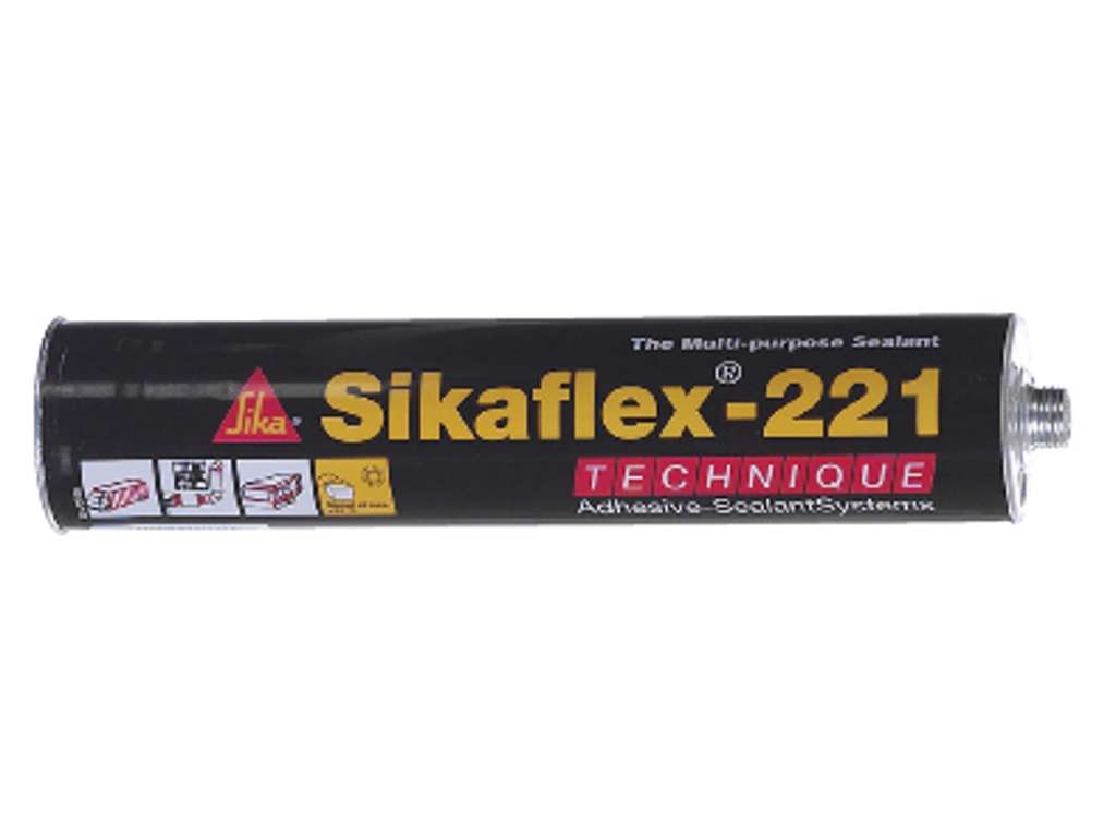 Sikaflex 221 Sort patron 310ml