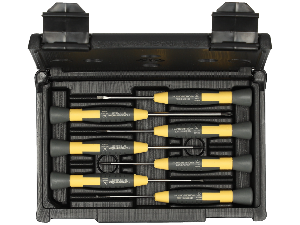 Skruetrækkersæt Præcision Lindstrøm