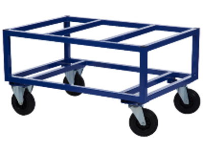 Pallevogn fast 600X800 Blå