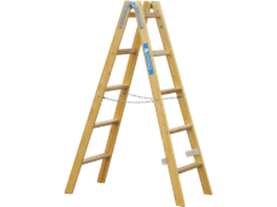 Skydestige 4,07 mtr.2x8 trin 