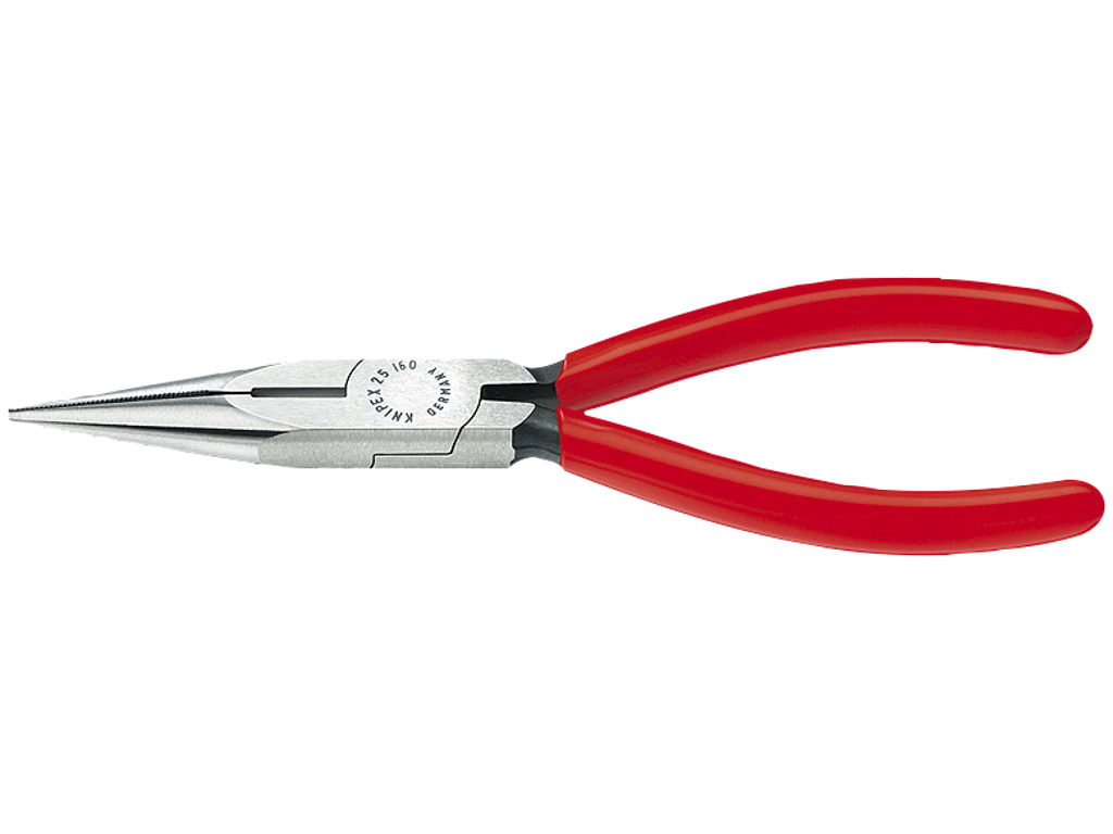 Spidstang m/skær 25 01 125mm lige Knipex