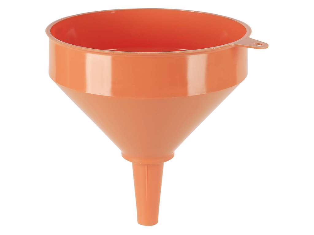 Tragt plast 250mm orange Pressol